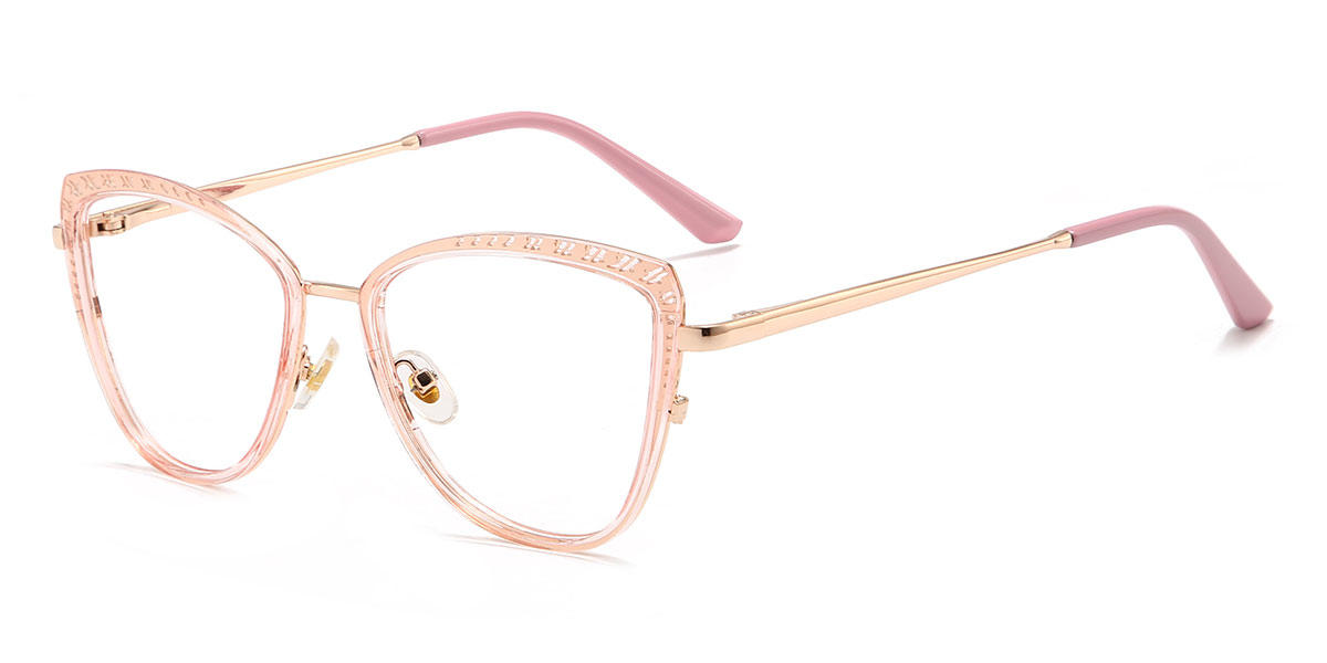 Rose Gold Meya - Cat Eye Glasses