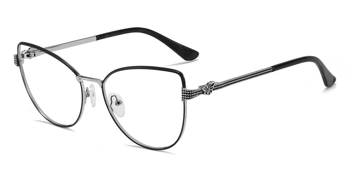 Black Brooke - Cat Eye Glasses