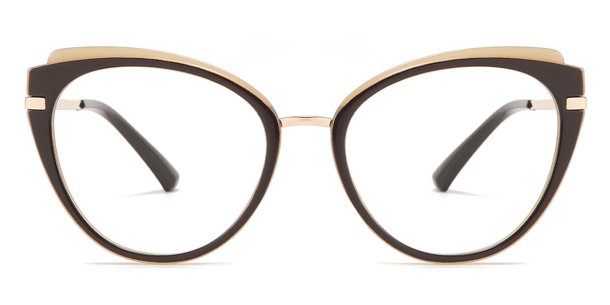 Brown Tawny Moshe - Cat Eye Glasses