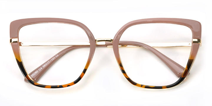 Cameo Brown Tortoiseshell Leire - Cat Eye Glasses
