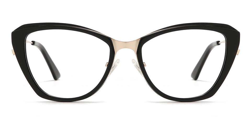Black Kaylie - Cat Eye Glasses