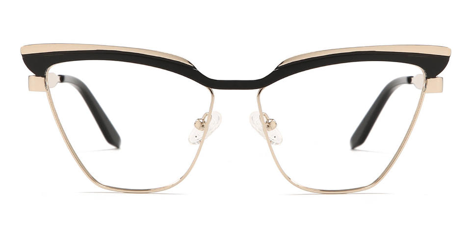 Black Gold Daphne - Cat Eye Glasses