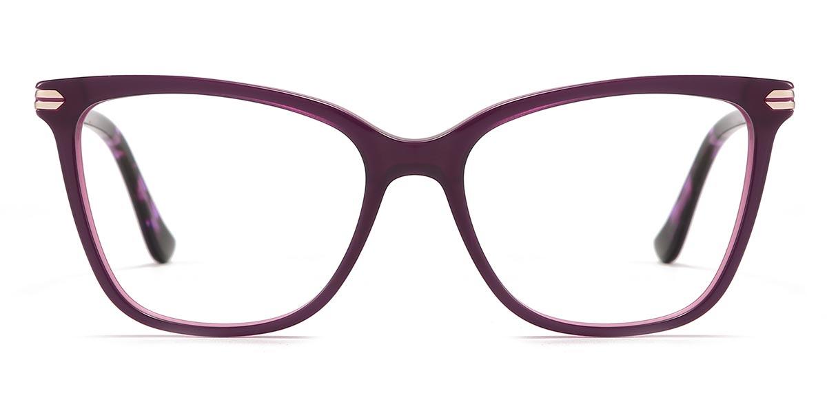 Grape Anaya - Square Glasses