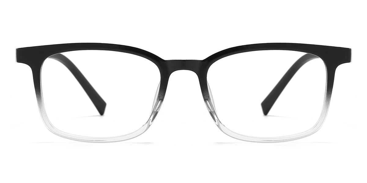 Gradient Black Axel - Rectangle Glasses