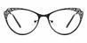 Black Kinsley - Cat Eye Glasses