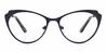 Navy Blue Kinsley - Cat Eye Glasses