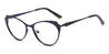 Navy Blue Kinsley - Cat Eye Glasses