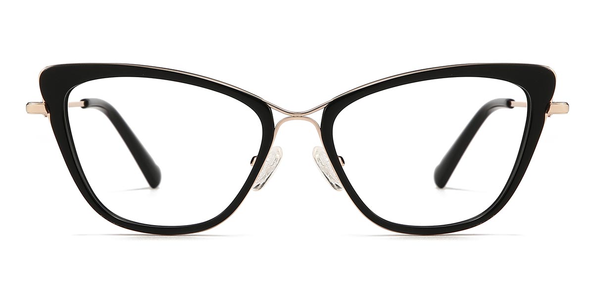 Black Kaitlin - Cat Eye Glasses