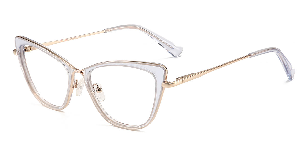 Clear Kaitlin - Cat Eye Glasses