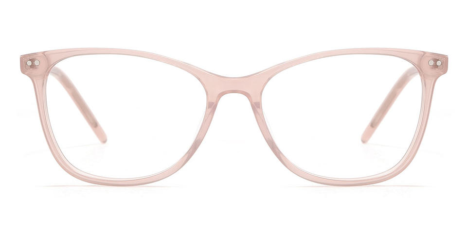 Rose Pink Grant - Rectangle Glasses