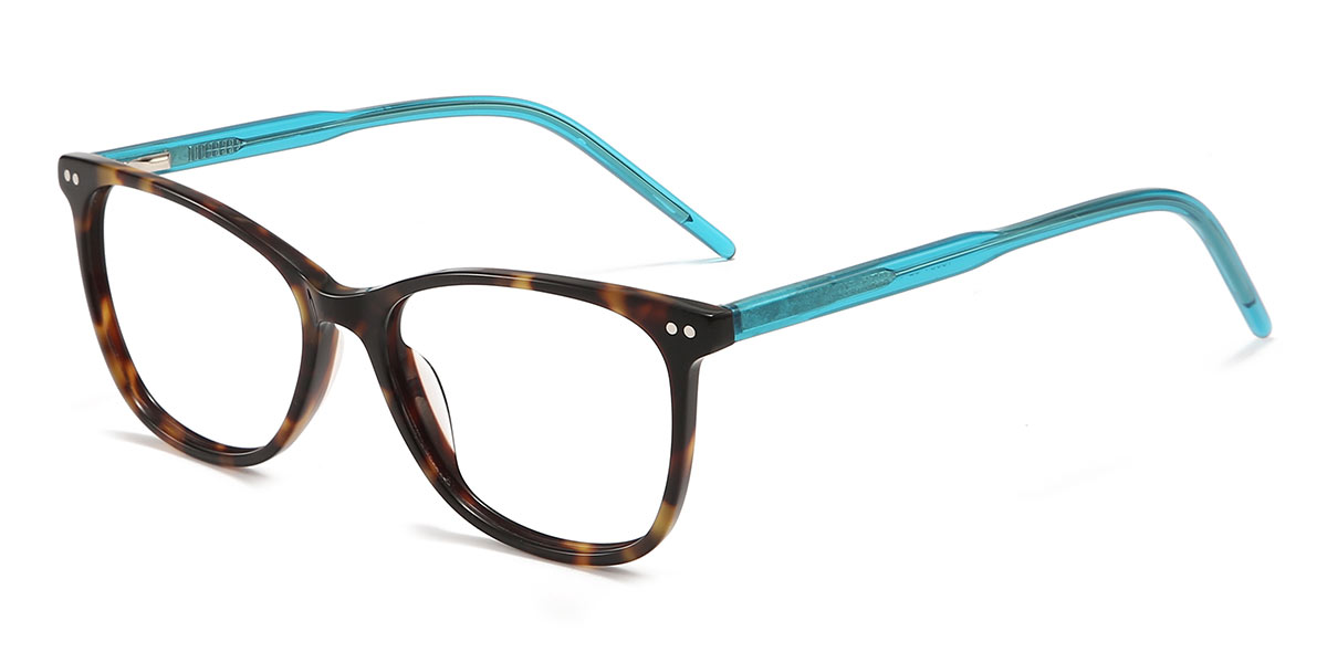 Tortoiseshell Grant - Rectangle Glasses