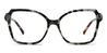 Grey Tortoiseshell Charles - Square Glasses