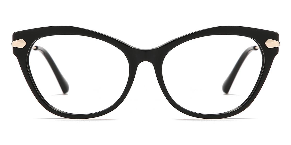 Black Jessica - Cat Eye Glasses