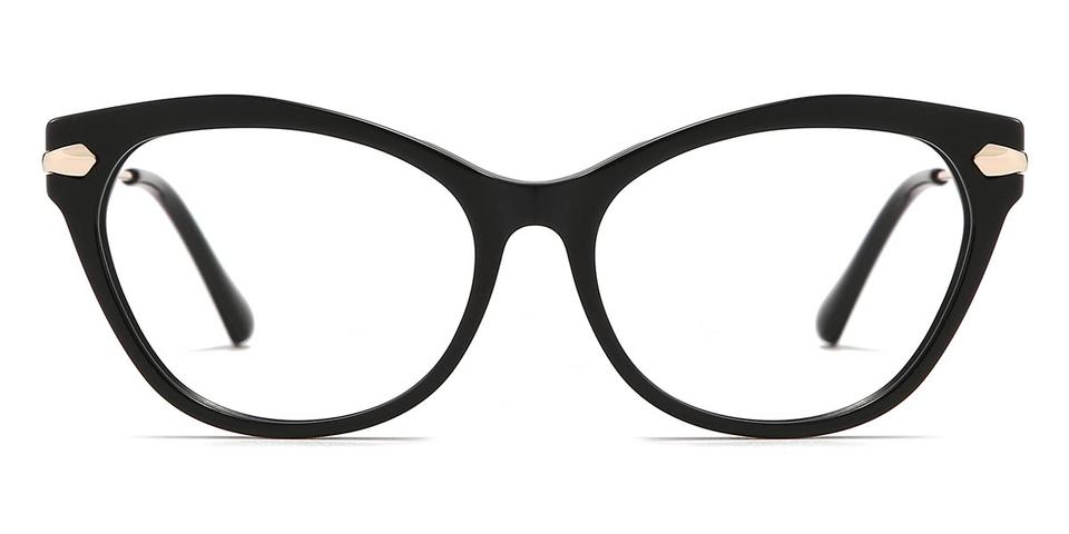Black Jessica - Cat Eye Glasses