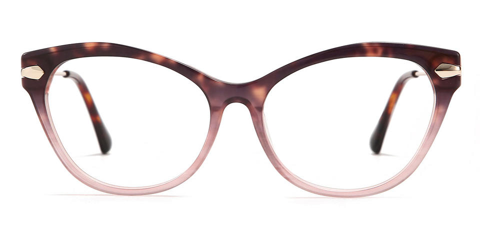 Pink Tortoiseshell Jessica - Cat Eye Glasses