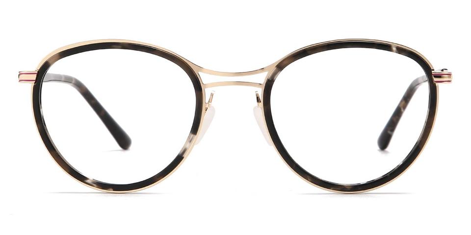 Ivory Tortoiseshell Emilee - Round Glasses