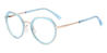 Light Blue Seth - Oval Glasses