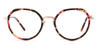 Red Tortoiseshell Seth - Oval Glasses
