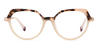 Tawny Tortoiseshell Santiago - Oval Glasses