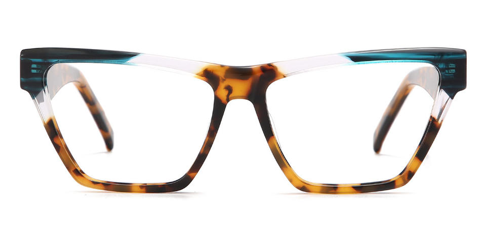 Tortoiseshell Meredith - Rectangle Glasses