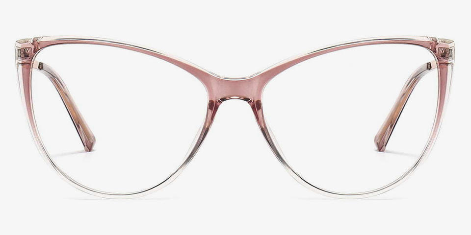 Gradient Cameo Brown Caius - Cat Eye Glasses