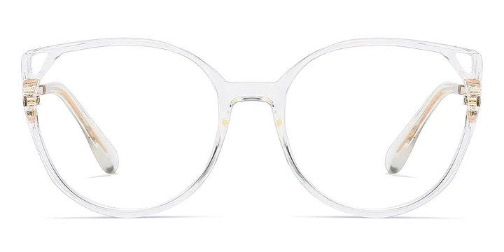 Clear Cayli - Oval Glasses