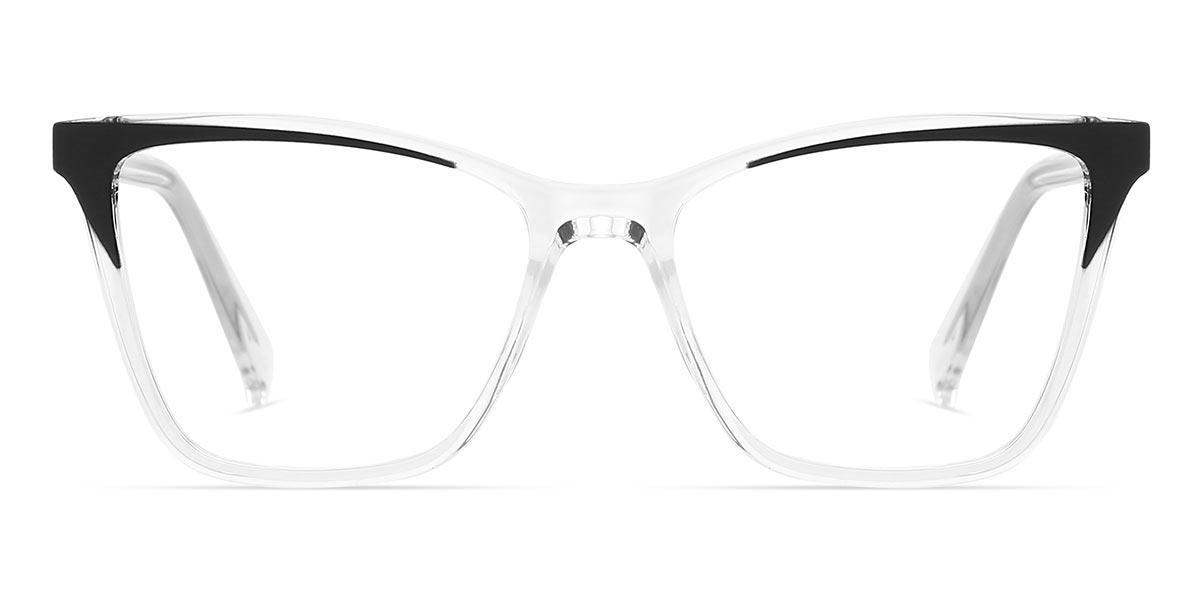 Clear Jaxson - Square Glasses