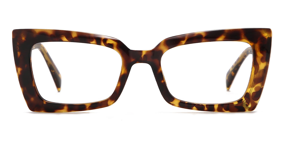 Christopher - Rectangle Tortoiseshell Glasses For Men