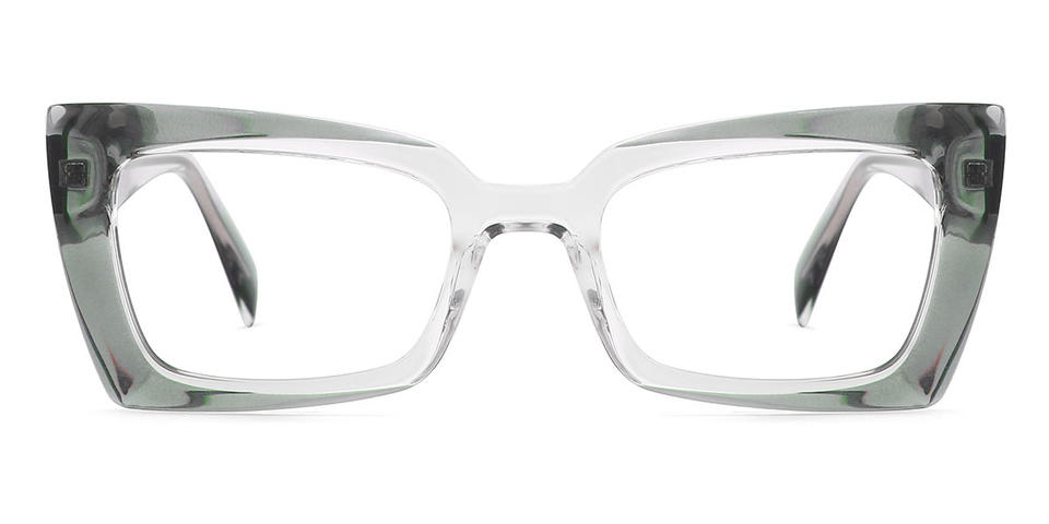Gradient Grey Christopher - Rectangle Glasses
