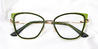 Green Lorelei - Cat Eye Glasses