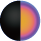 Black-Purple/Orange