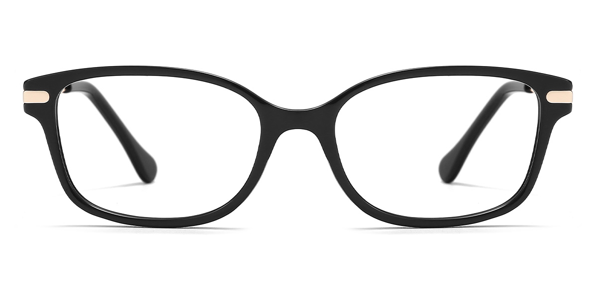 Shelby - Rectangle Black Glasses For Women