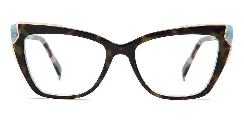 Deep Tortoiseshell Declan - Cat Eye Glasses