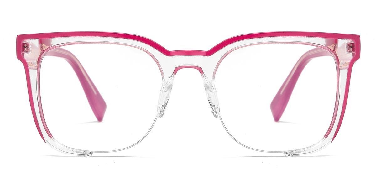 Pink Reagan - Square Glasses