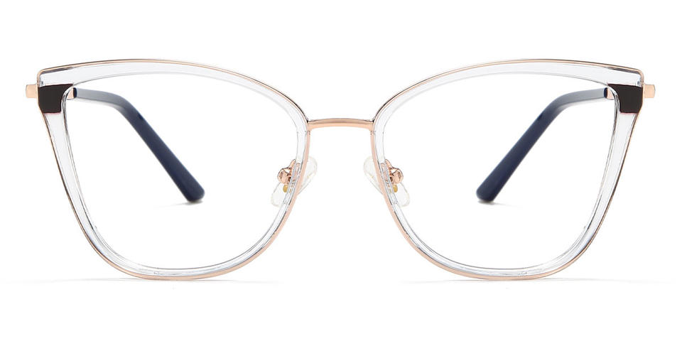 Clear Eupraxia - Cat Eye Glasses