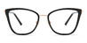 Black Eupraxia - Cat Eye Glasses