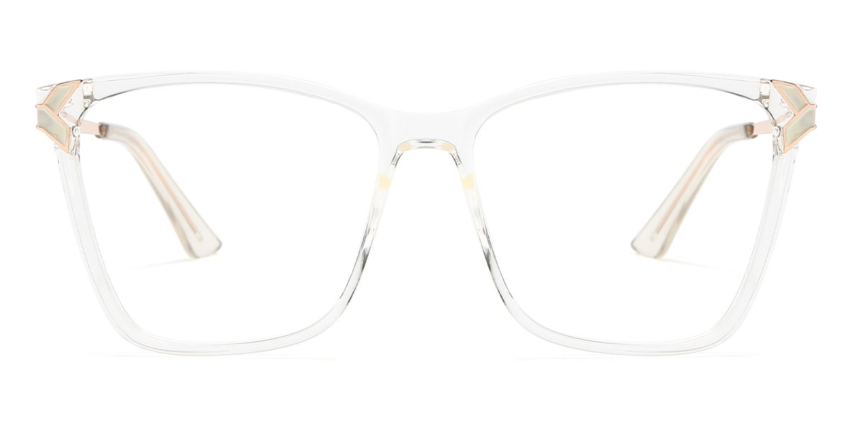 Kiala - Square Clear Glasses For Women