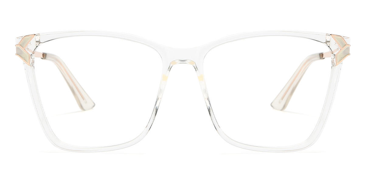 Clear Kiala - Square Glasses