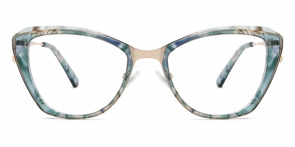 Blue Kaylie - Cat Eye Glasses