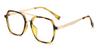 Yellow Tortoiseshell Harrison - Aviator Glasses