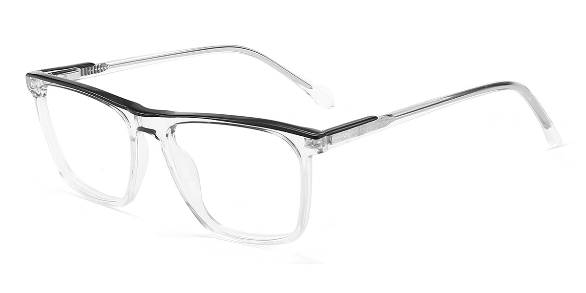 Clear Yannick - Rectangle Glasses