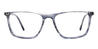 Blue Stripes Yannick - Rectangle Glasses
