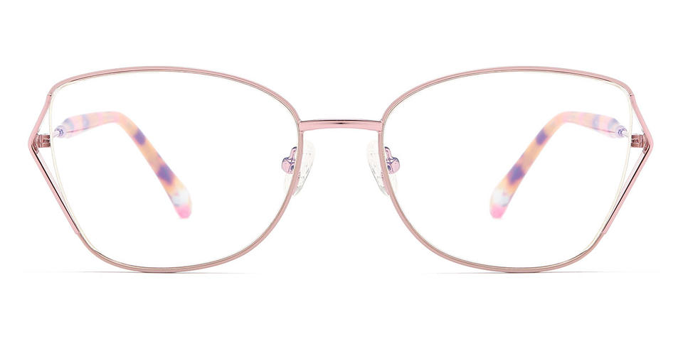 Pink Abbott - Rectangle Glasses