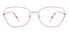 Pink Abbott - Rectangle Glasses