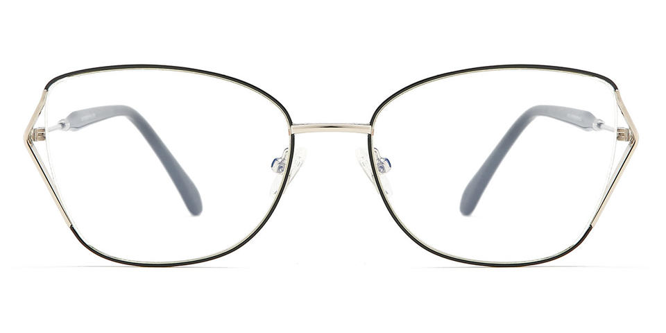 Black Abbott - Rectangle Glasses