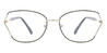 Black Abbott - Rectangle Glasses