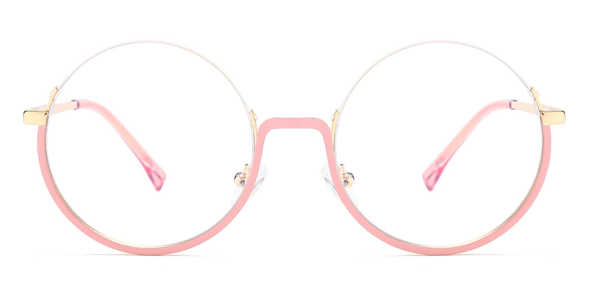 Pink Lucien - Round Glasses