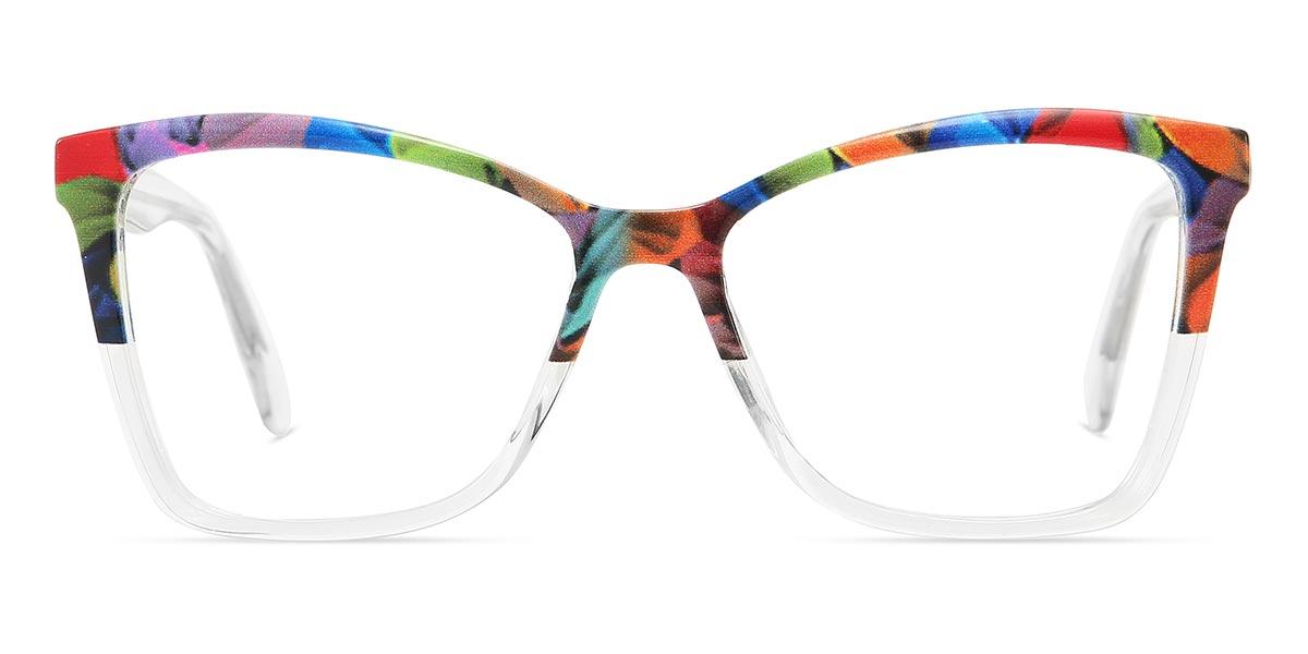 Clear Lyla - Square Glasses