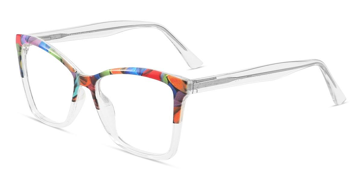 Clear Lyla - Square Glasses