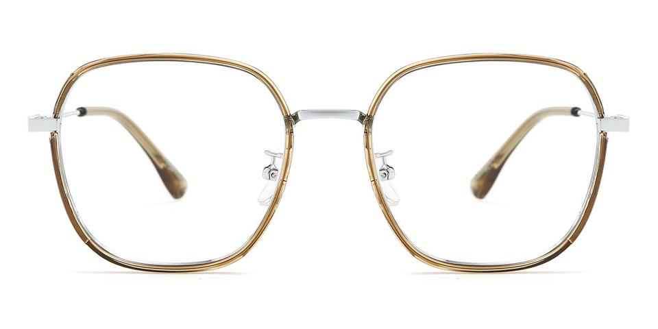 Olive Green Tanner - Square Glasses